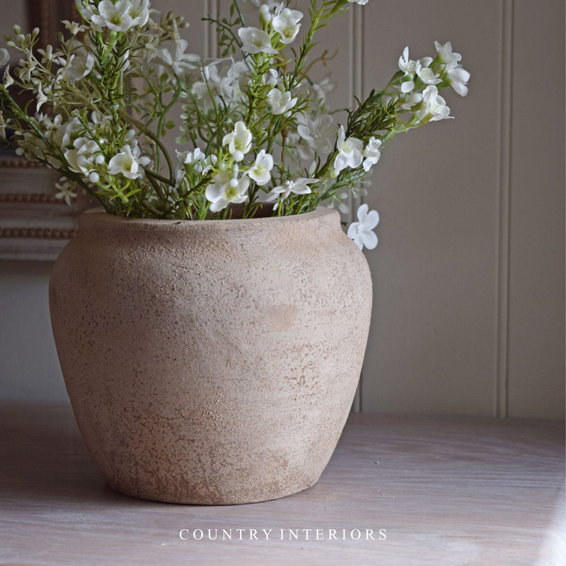 Huxley Terracotta Pot Natural