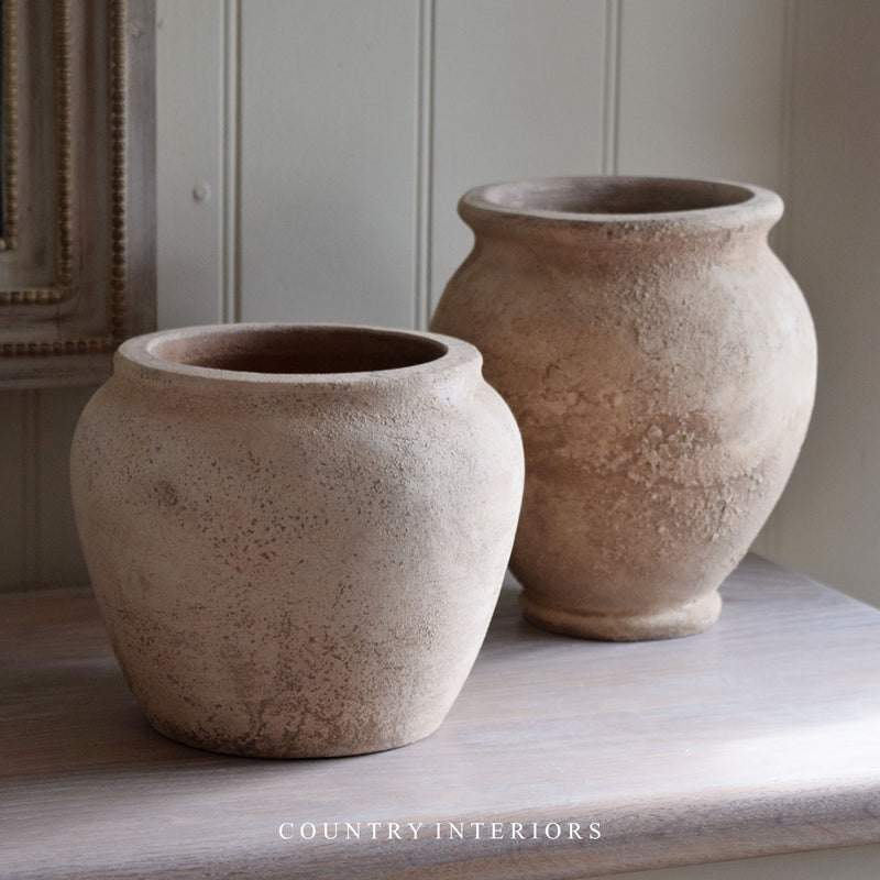 Huxley Terracotta Pot Natural