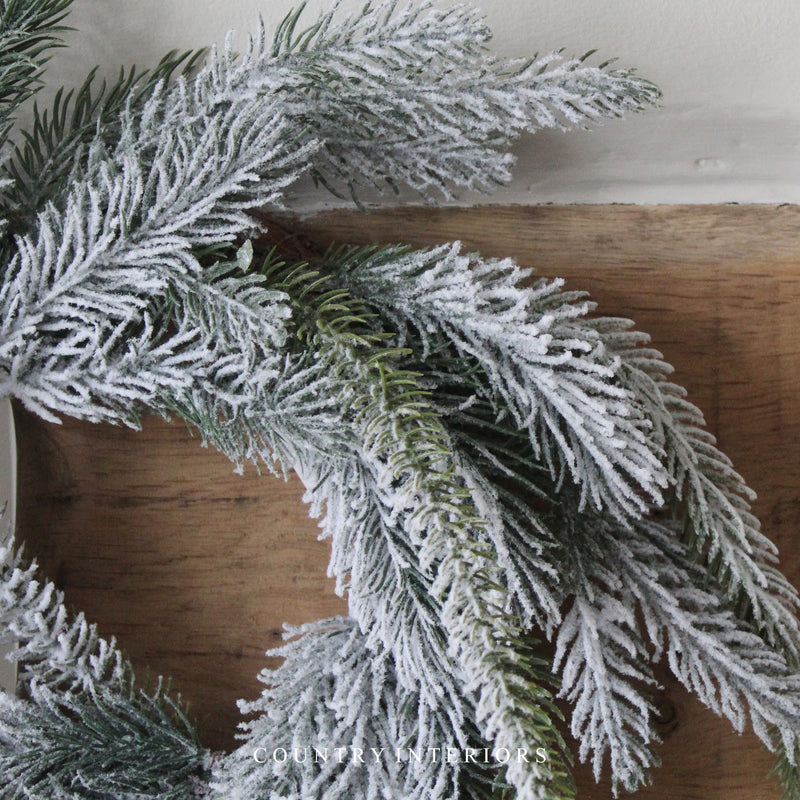 Frosted Fir Table Wreath