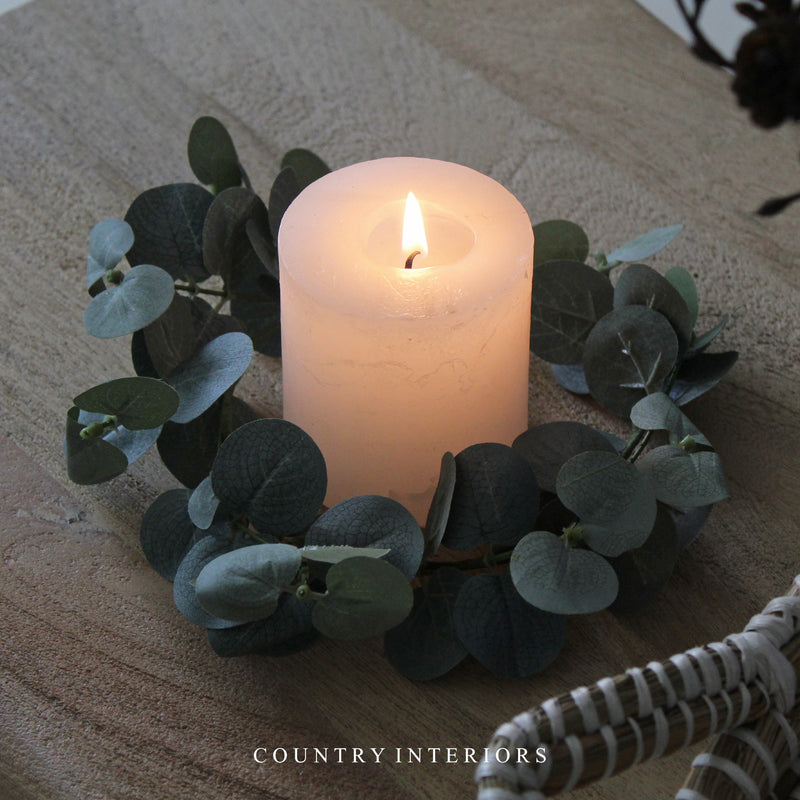 Eucalyptus Candle Ring