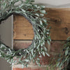 Frosted Mistletoe Wreath - 50cm