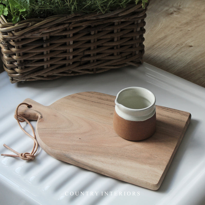 Curved Acacia Chopping / Serving Board