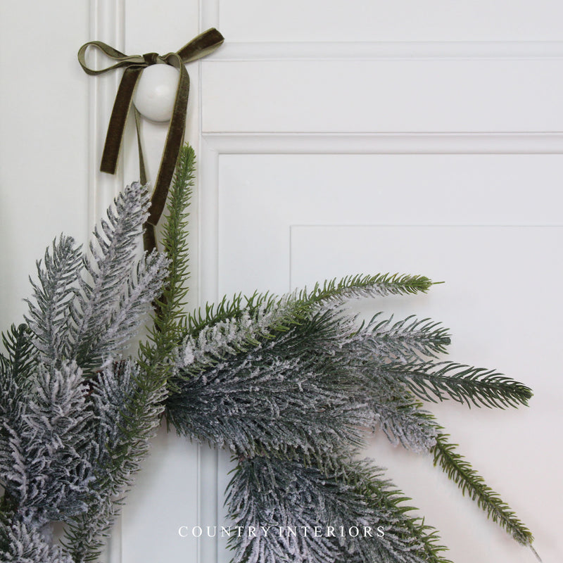 Frosted Fir Table Wreath