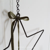 Rustic Hanging Star