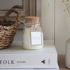 Milk Jar Candle - Lime, Basil & Mandarin